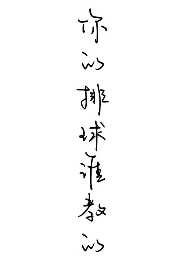 【排球】你的排球谁教的